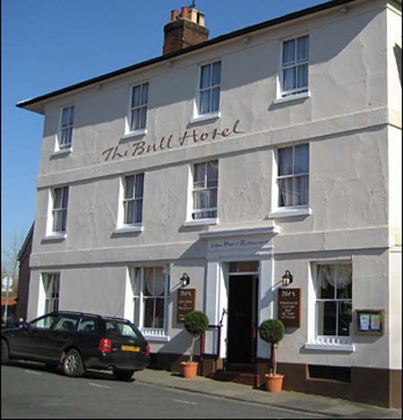 Woodbridge - Bull Inn - Edward FitzGerald - Alfred Tennyson